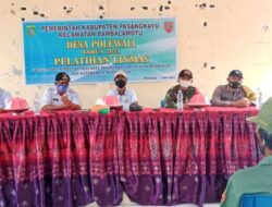 Babinsa 1427-02/Rdy Turut Andil Dalam Program Pemdes Polewali