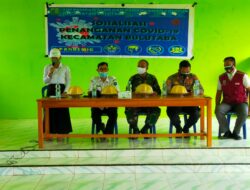 Ikuti Giat Sosialisasi di Desa Karave, Ini Pesan Moril Kapolsek Baras