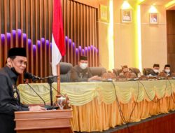 Dihadapan Anggota DPRD, Bupati Barru Paparkan Konsep Penanganan Covid-19