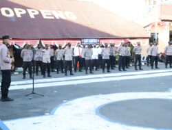 Pimpin Apel Pagi, Kapolres Soppeng Apresiasi Kinerja Personil