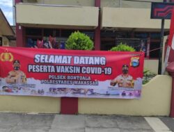 Gencarkan Program Pemerintah, Kapolsek Bontoala , Jangan Takut vaksin karena aman dan halal