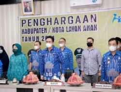 Kabupaten Barru Meraih Penghargaan Nasional KLA Tahun 2021