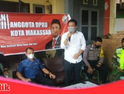 William Gelar Reses Ke-III di Kaluku Bodoa Makassar, Warga Berharap Dapat Pengadaan Air Bersih dan Drainase Minta Digali!