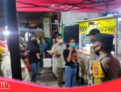 Satgas Raika Ujung Tanah Gelar Patroli dan Mengurai Kerumunan Warga