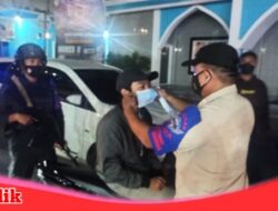 Satgas Raika Kecamatan Ujung Tanah Gelar Patroli Rutin dan Bagikan Masker ke Warga