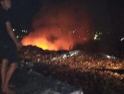 TPA Tamangapa Antang Kota Makassar Terbakar Lagi