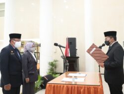 Wali Kota Danny Lantik 2 Pejabat Tinggi Pratama, Harap Bekerja Maksimal