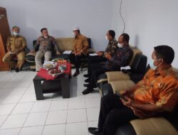 Sekertaris Diskominfo Soppeng Drs.A.Saharuddin,M.Si, Terima Kunjungan Dari Kab. Lutim