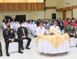 Bupati Soppeng Ikuti Upacara Bendera Merah Putih Secara Virtual