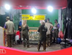 Tim Satgas Raika Kecamatan Ujung Tanah Gelar Patroli Gabungan Mengurai Kerumunan