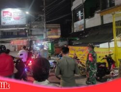 Gelar Patroli Gabungan Tim Satgas Raika Kecamatan Ujung Tanah Mengurai Kerumunan