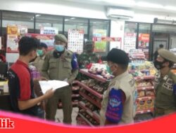 Mengurai Kerumunan dan Edukasi Masyarakat Saat Gelar Patroli Gabungan Tim Satgas Raika Kecamatan Ujung Tanah