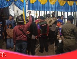 Tim Satgas Raika Kecamatan Ujung Tanah Gelar Patroli Patroli Gabungan, Urai Kerumunan Warga di Galangan Kapal