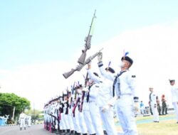 Persiapan Pelantikan dan Penyumpahan, Siswa Satdik-2 Makassar Ikuti Gladi Bersih