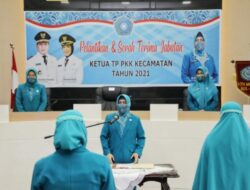 Lantik 14 Ketua TP PKK Kecamatan, Ini Pesan Indira Jusuf Ismail