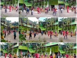 Peringati ” HAORNAS ” UPT SPF SD. Negeri Kalukuang 1,2 dan 3. Gelar Senam Bersama