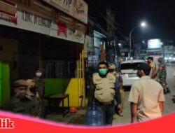 Ibrahim Chaidar Melalui Satgas Raika Kecamatan Ujung Tanah Gelar Patroli Gabungan Urai Kerumunan