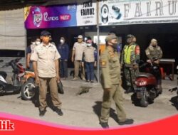 Melalui Satgas Raika Kecamatan Ujung Tanah Gelar Patroli Gabungan Urai Kerumunan