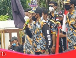 GMBI Aksi Damai Berujung Penghadangan dan Pelemparan Sekelompok Orang Tidak Dikenal?