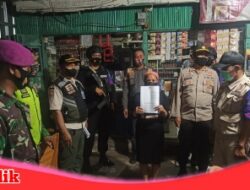 Satgas Raika Kecamatan Ujung Tanah Gelar Patroli Gabungan Urai Kerumunan