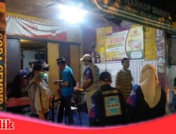 Satgas Raika Kecamatan Ujung Tanah Gelar Patroli Gabungan Urai Kerumunan Pada PPKM Level 2