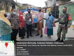 Lurah Tompo Balang Terima 204 Paket Sembako Bansos, Siap Disalurkan ke Warga