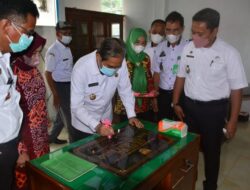 Bupati Sidrap Resmikan Gedung Kantor Desa Kulo