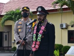 Kapolres Pasangkayu Pimpin Langsung Upacara Pelepasan Purna Bhakti