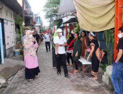 Camat Tallo Aulia Arsyad Berkunjung Langsung ke Masyarakat dari Lorong Ke Lorong