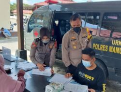 Pastikan Gerai Vaksin Berjalan Lancar, Kapolres Pasangkayu Pantau Langsung Aktifitas Vaksinasi