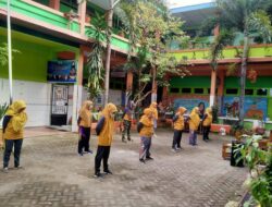 UPT SPF SD. Negeri Kalukuang IV Makassar, Sambut HAORNAS Gelar Senam Bersama