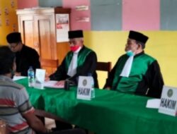 Hakim PA Watampone Langgar Prokes Covid-19, Saat Sidang Terpadu Di Gelar