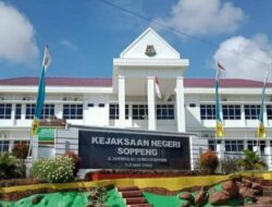 Kejari Soppeng Terima Berkas Kasus Pembalakan Liar