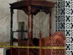 Polisi Menduga Pelaku yang Membakar Mimbar Masjid Raya Makassar, Warga Sekitar Masjid
