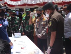 Kapolda Sulsel Pimpin Pemusnahan Barang Bukti Puluhan Kilk Sabu dan Puluhan Ribu Butir Ekstasi