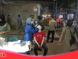 Satgas Covid Hunter Laksanakan Swab On The Road di Jalan Yos Sudarso Kel.Tabaringan Kec.Ujung Tanah