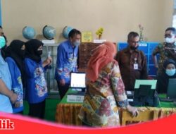 Tim Asesor Akreditasi Perpustakaan Nasional Sambangi UPT SPF SD Hangtuah Makassar