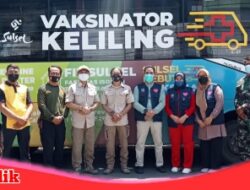 Tim Satgas Covid Sulsel-Satlinmas Bersinergi Laksanakan Vaksinasi Pacu Herd Immunity