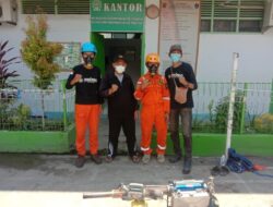 MA. Muallimin Muhammadiyah Cab. Makassar, Di Semprot Fogging Oleh Team MDMC Kota Makassar