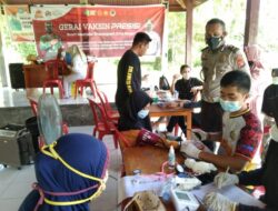 Keganasan Covid-19 Tidak Menurunkan Semangat Team Vaksinator Polres Pasangkayu Demi Masyarakat Sehat