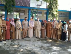 Wawali Fatma Tinjau Hari Pertama PTM, Pelajar UPT SPF SMPN 17 Makassar Swab Antigen Sebelum Masuk Kelas