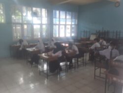 UPT SPF SMPN 4 Makassar Laksanakan Simulasi PTM, Siswa Wajib Rapid Test Antigen