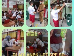 Patuhi Prokes, UPT SPF SDI Buttatianang II Makassar Laksanakan Simulasi ANBK