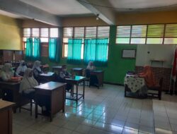 UPT SPF SMPN 1 Makassar Laksanakan Simulasi PTM Terbatas