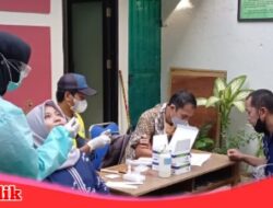 Puskesmas Ujung Pandang Baru Gelar Swab Anti Gen di UPT SPF SDN Ujung Tanah 2 Makassar