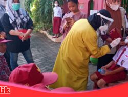 SD Inpres Bertingkat Tabaringan 1 Sambut PTM Melalui Swab Antigen Bersama Puskesmas Tabaringan