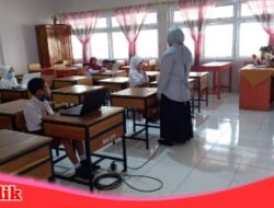 UPT SPF SD Inpres Cambaya II Ujung Tanah Pelaksanaan ANBK Berjalan Lancar