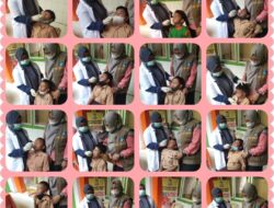 UPT SPF SDN Tanggul Patompo 1 Gelar Swab Sambut PTM Kerjasama Puskesmas Cendrawasih Makassar