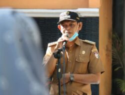 Tertib Apel Pagi, Camat Ujung Tanah : Tingkatkan Disiplin dan Patuhi Prokes
