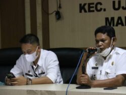 Camat Ujung Tanah di Dampingi Sekcam Gelar Rapat Koordinasi Agar Mensukseskan Program Vaksinasi 100 RT 100 Persen/Hari